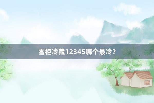 雪柜冷藏12345哪个最冷？